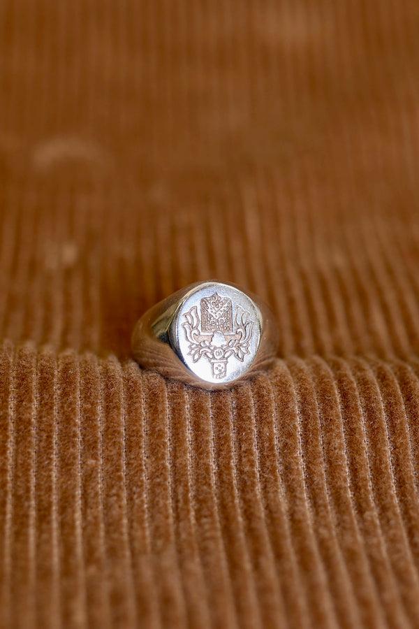 Steven Alan Crest Ring