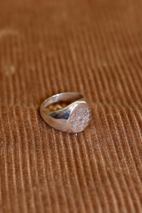 steven alan Crest ring