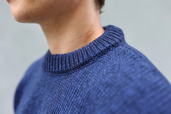 Steven Alan Double Vent Sweater Dark Blue