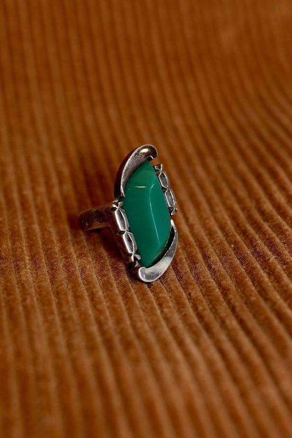 steven alan Green Onyx Ring