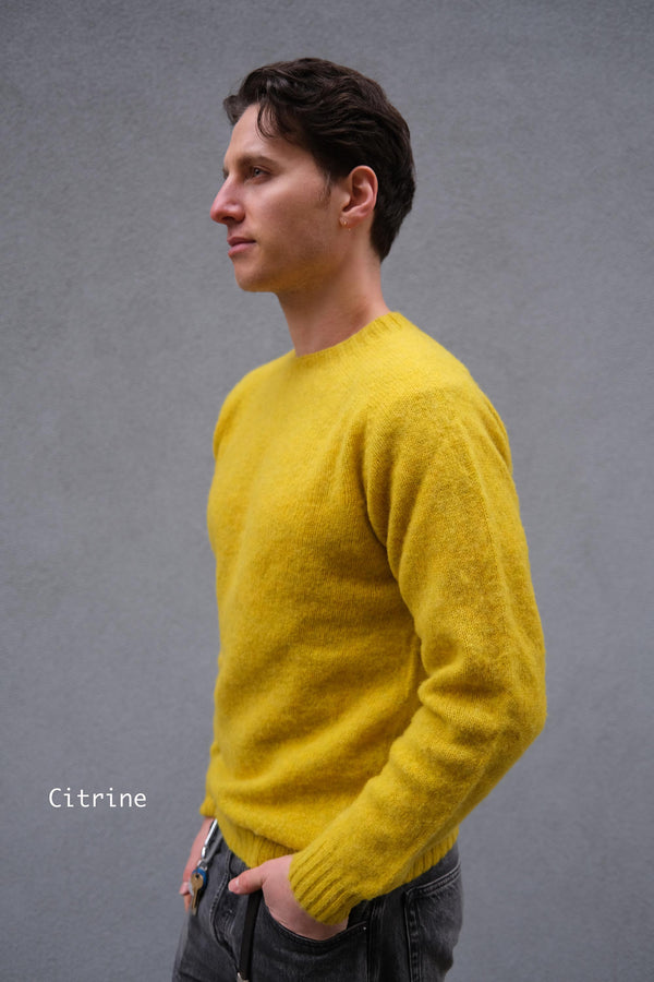 Steven Alan Shaggy Crew Neck Wool Sweater
