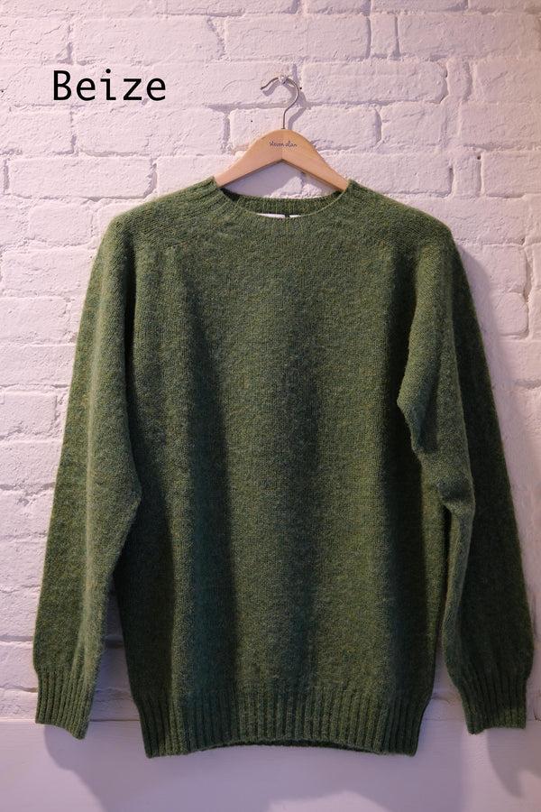 Steven Alan Shaggy Crew Neck Wool Sweater