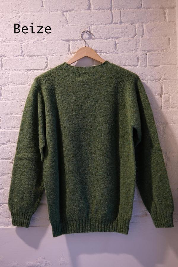 Steven Alan Shaggy Crew Neck Wool Sweater