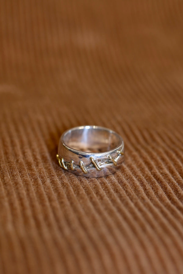 Steven Alan Silver And Gold Vintage Ring