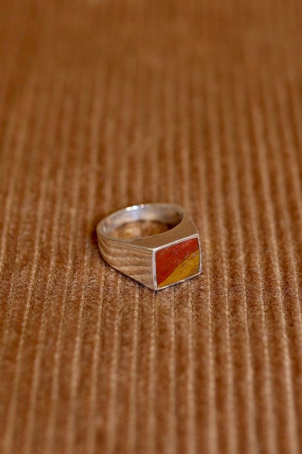 steven alan Silver and Jasper Ring
