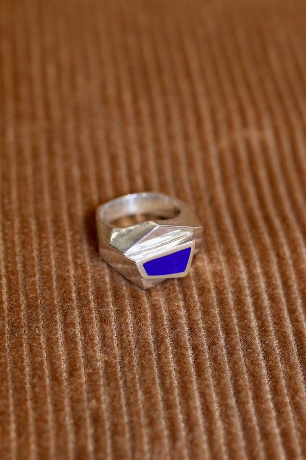 steven alan Silver and Lapis ring