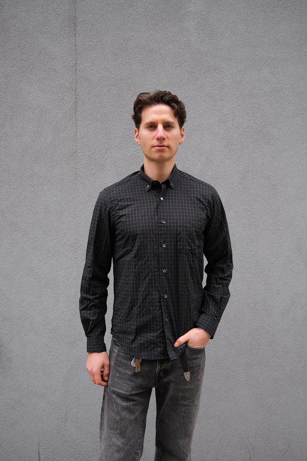 Steven Alan Single Needle Shirt Blue/Green Plaid