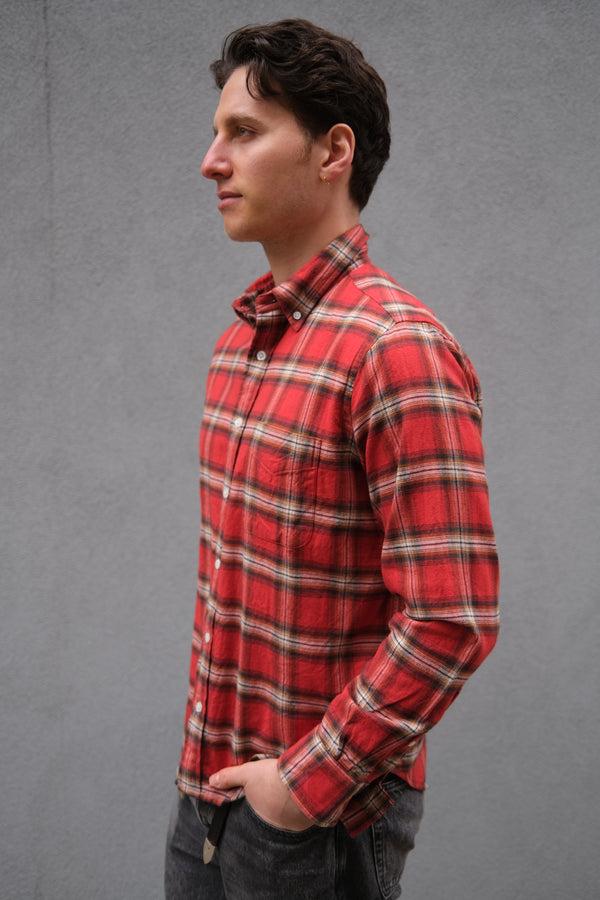 Steven Alan The Collegiate Red Flannel