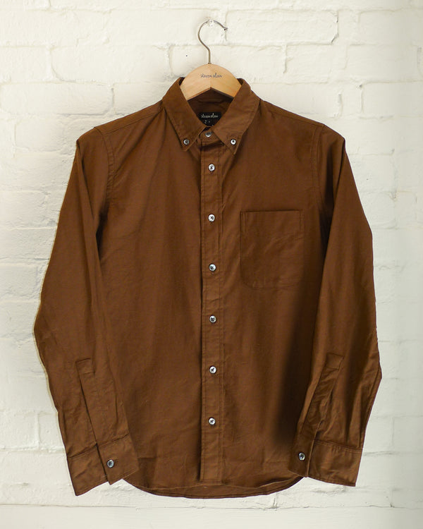 Steven Alan The Collegiate Shirt Espresso
