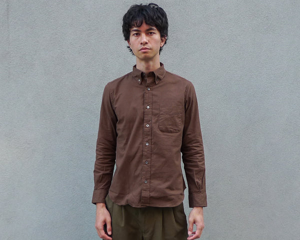 steven alan The Collegiate Shirt Espresso