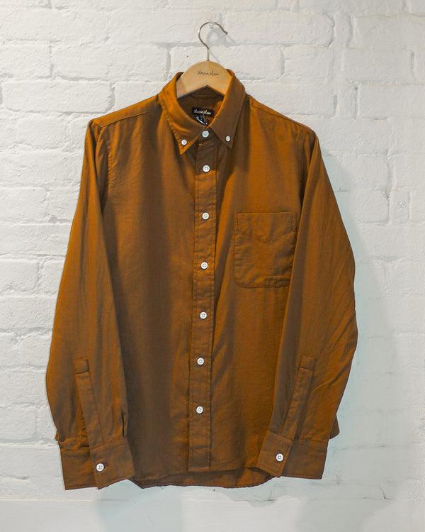 steven alan The Collegiate Shirt Loden Twill