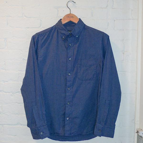 Steven Alan The Collegiate Shirt Navy Windowpane