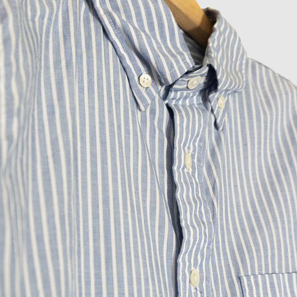 Steven Alan The Collegiate Shirt Pacific Blue