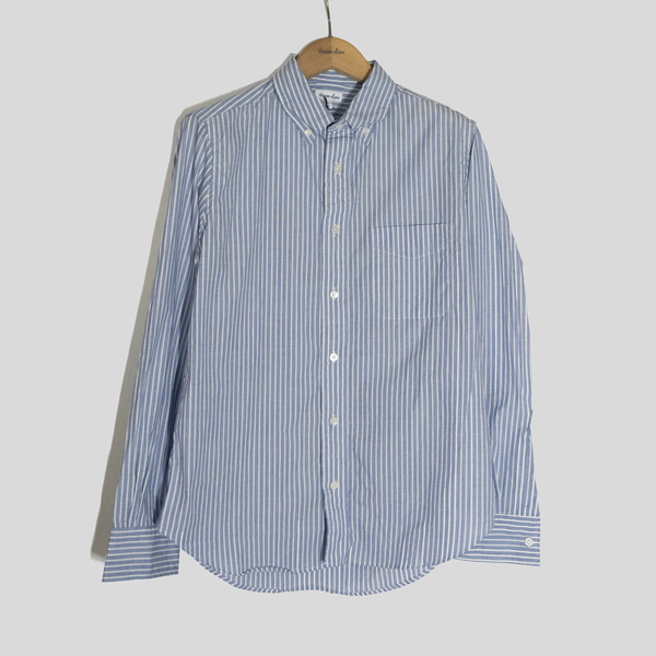 steven alan The Collegiate Shirt Pacific Blue