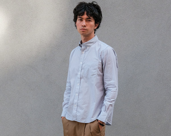 Steven Alan The Collegiate Shirt Pencil Stripe