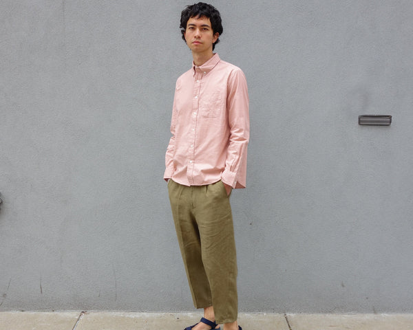 Steven Alan The Collegiate Shirt Southern Pink