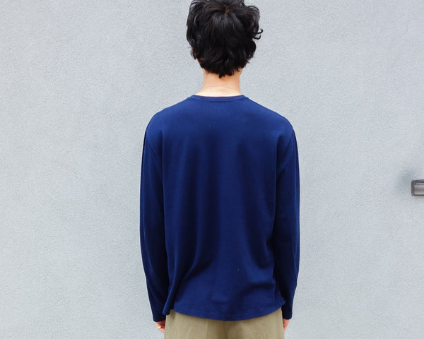 Steven Alan The Pique Long Sleeve Navy