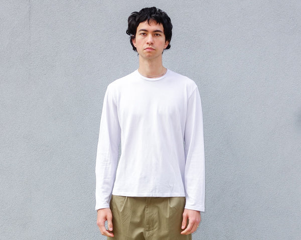 steven alan The Pique Long Sleeve White