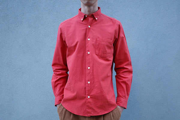 Steven Alan The Single Needle Shirt Brick