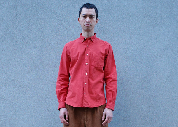 steven alan The Single Needle Shirt Brick