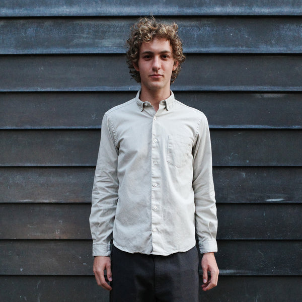 Steven Alan The Single Needle Shirt Fog | Oxford