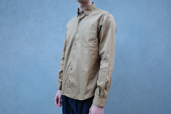 Steven Alan The Single Needle Shirt Mocha | Oxford