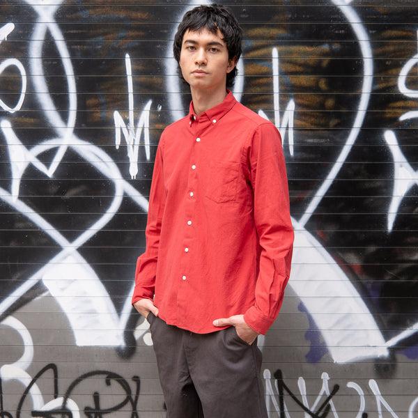 Steven Alan The Single Needle Shirt Paprika