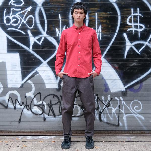 Steven Alan The Single Needle Shirt Paprika