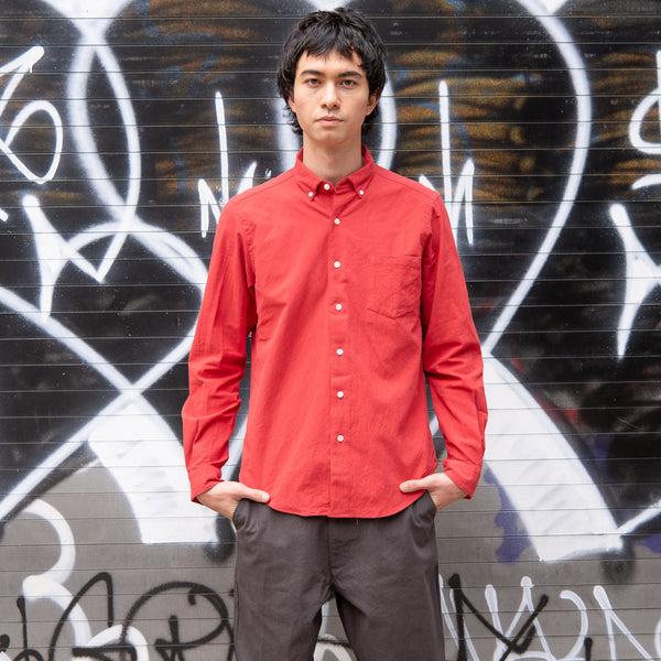 steven alan The Single Needle Shirt Paprika