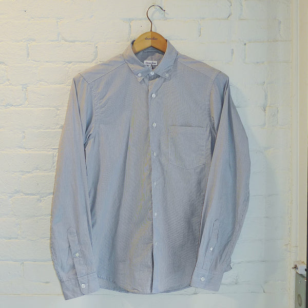 Steven Alan The Single Needle Shirt Pencil Stripe