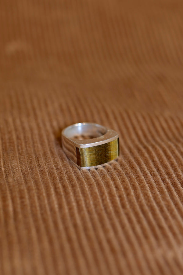 steven alan Tiger's Eye ring