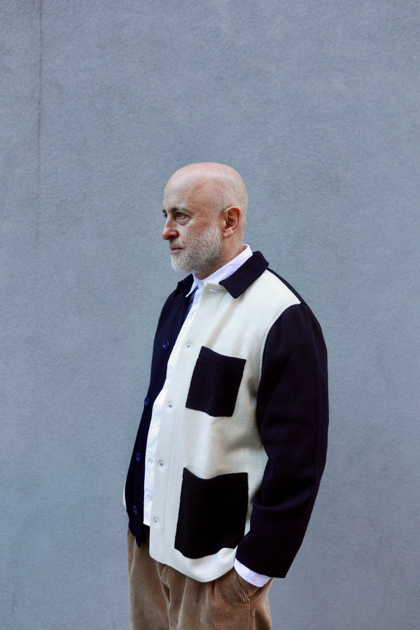 Steven Alan Veste De Travail - Black And White