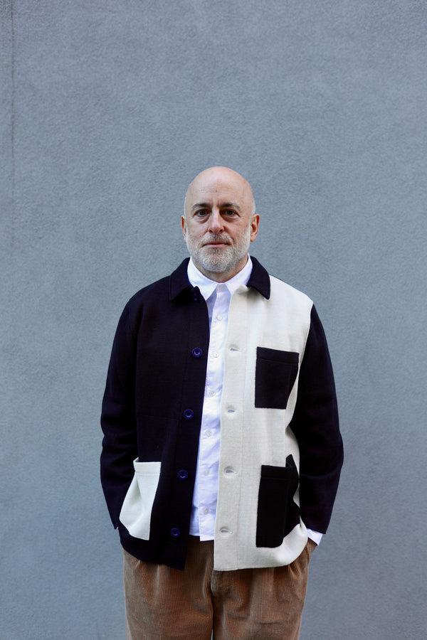 steven alan Veste de travail - Black and White