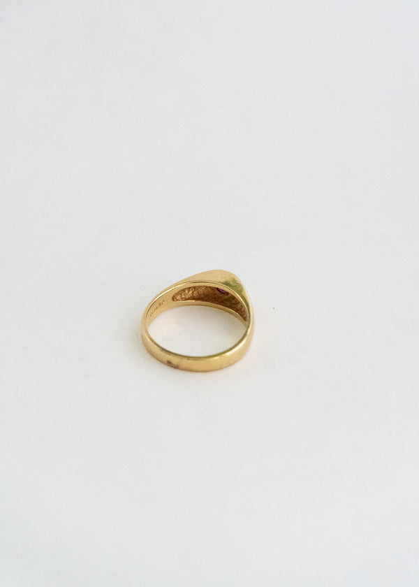 Steven Alan Vintage 14k Ruby Ring