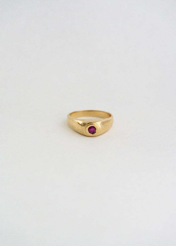 steven alan Vintage 14k Ruby Ring