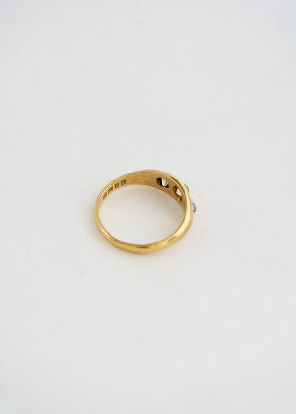 Steven Alan Vintage 3 Diamond Ring