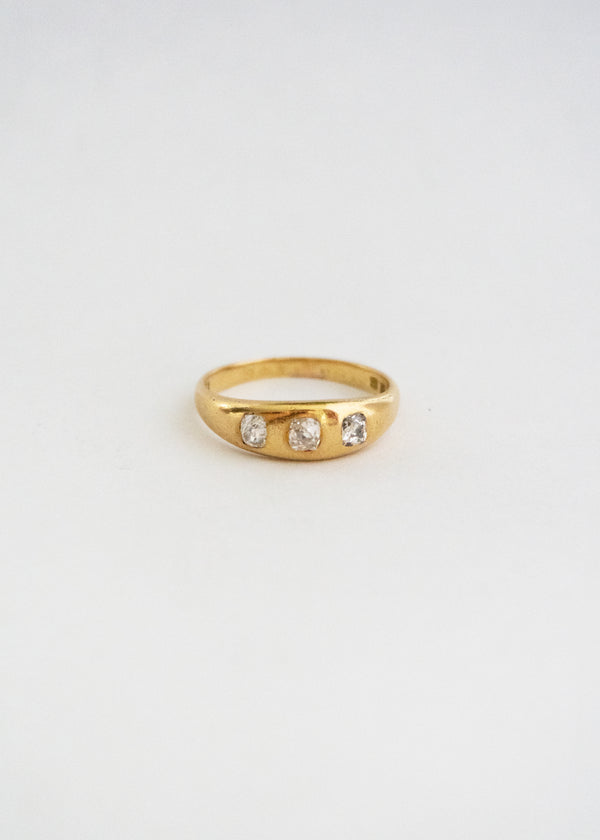 steven alan Vintage 3 Diamond Ring