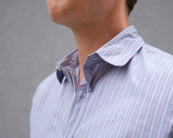 Steven Alan The Reverse Seam Shirt Red/White/Blue Stripe