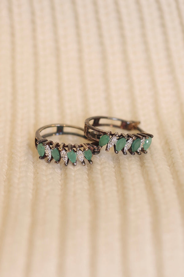 steven alan Vintage sterling silver earrings with stones