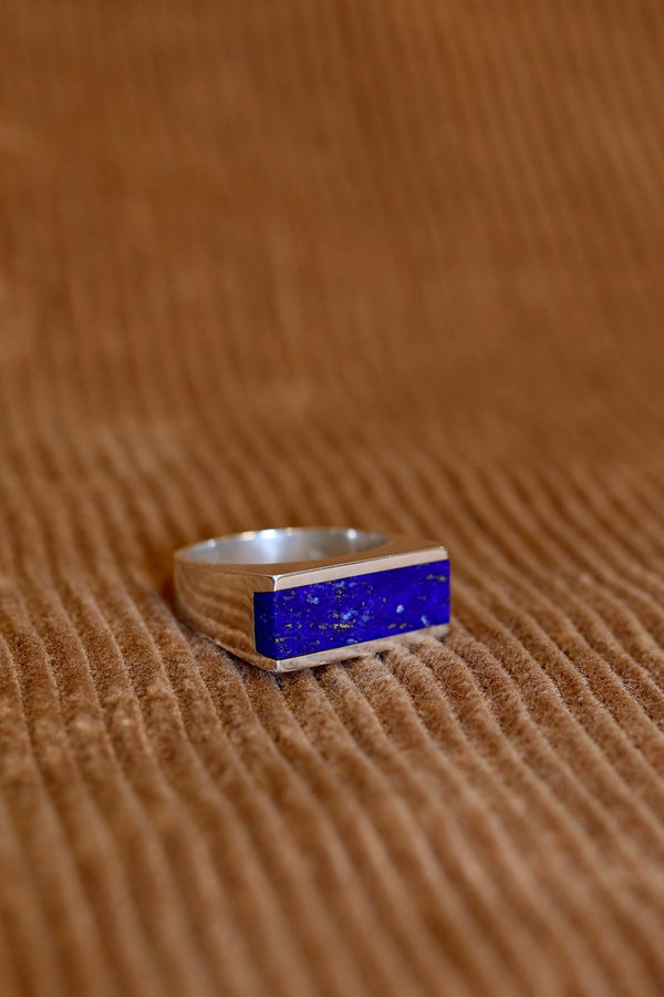 steven alan Vintage Sterling silver ring with lapis
