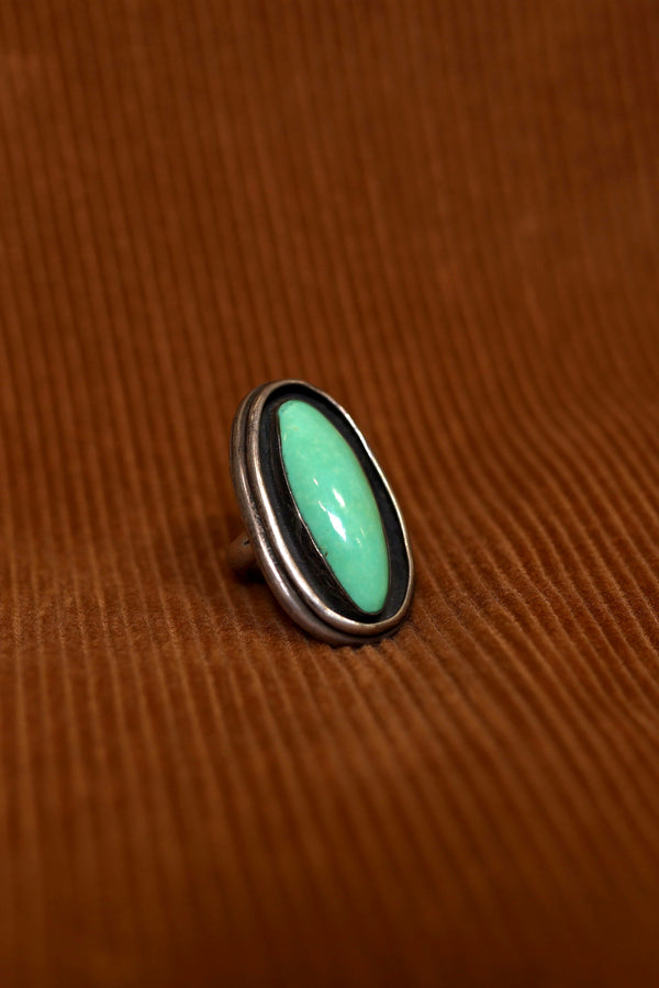 steven alan Vintage sterling silver ring with turquoise stone