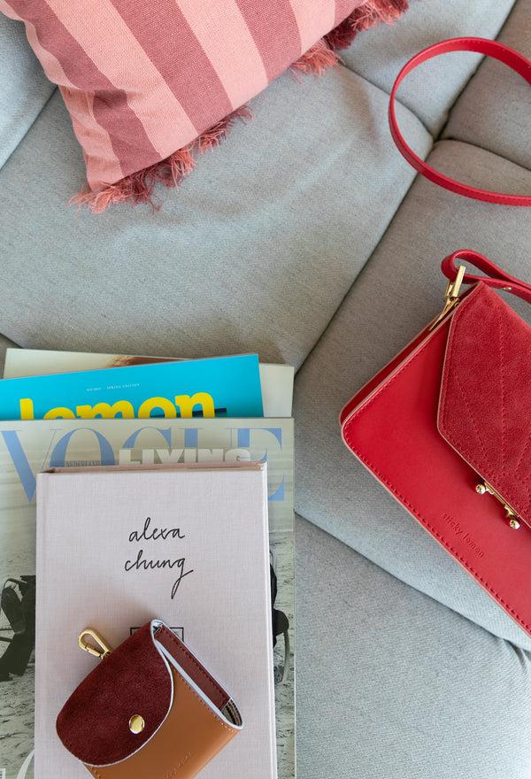 Sticky Lemon AirPods Case | Coloré | Brick Red + Sunset Orange + Wine Red