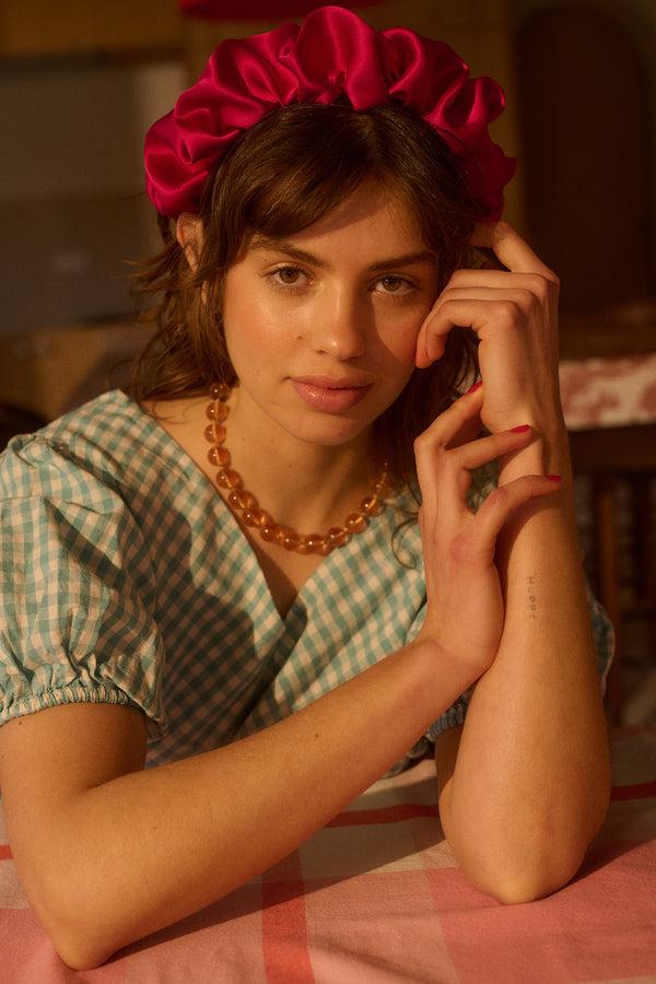 Sticky Lemon Alice Band Volant | Il Sole | Positano Purple