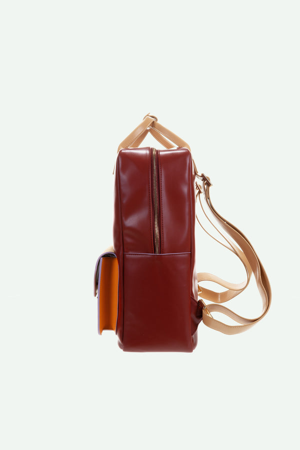 Sticky Lemon Backpack | Il Sole | Coloré | Cherry Red + Arancia Orange + Vanilla Gelato
