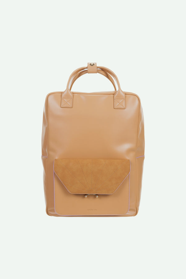 sticky lemon backpack | il sole | ton sur ton | affogato beige