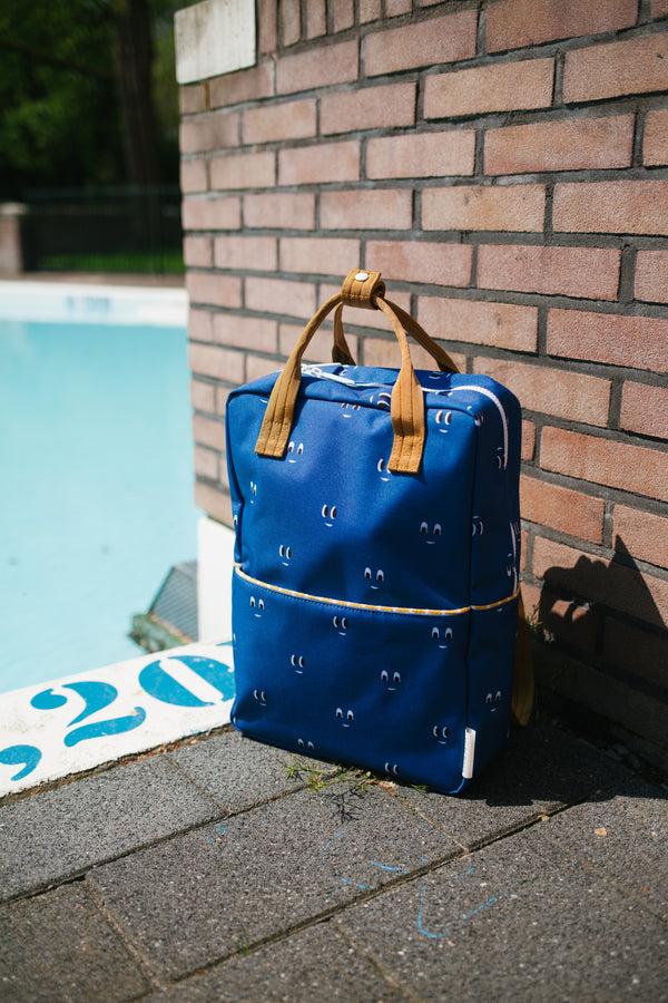 sticky lemon backpack large | better together | special edition | eyes | boxing blue