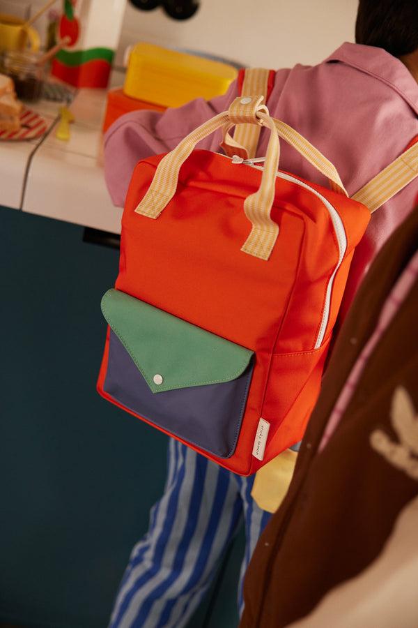 sticky Lemon Backpack Medium | Envelope | Lifebuoy Orange