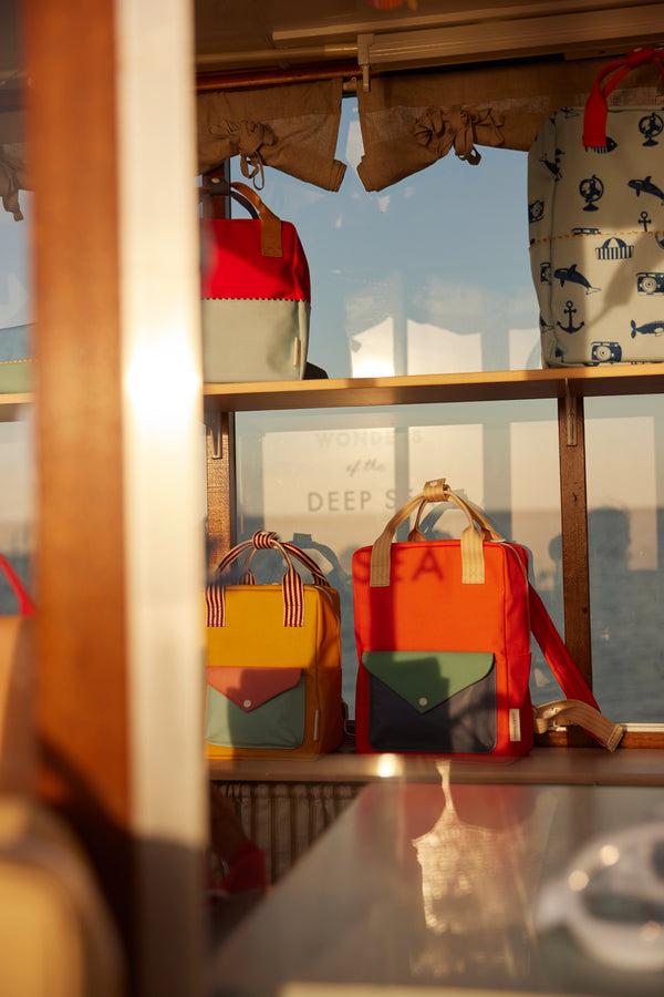 sticky Lemon Backpack Medium | Envelope | Lifebuoy Orange