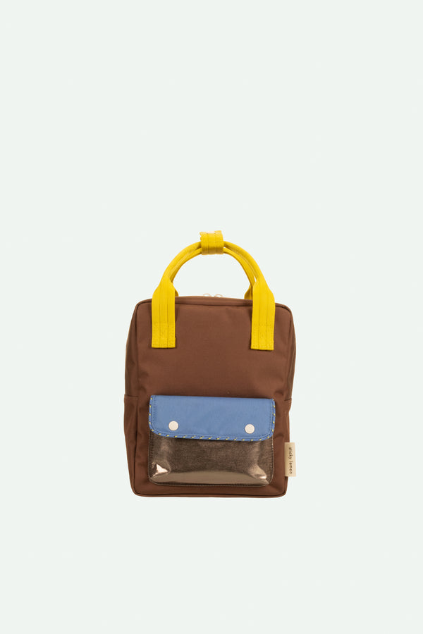 sticky lemon backpack small | better together | bronze brown