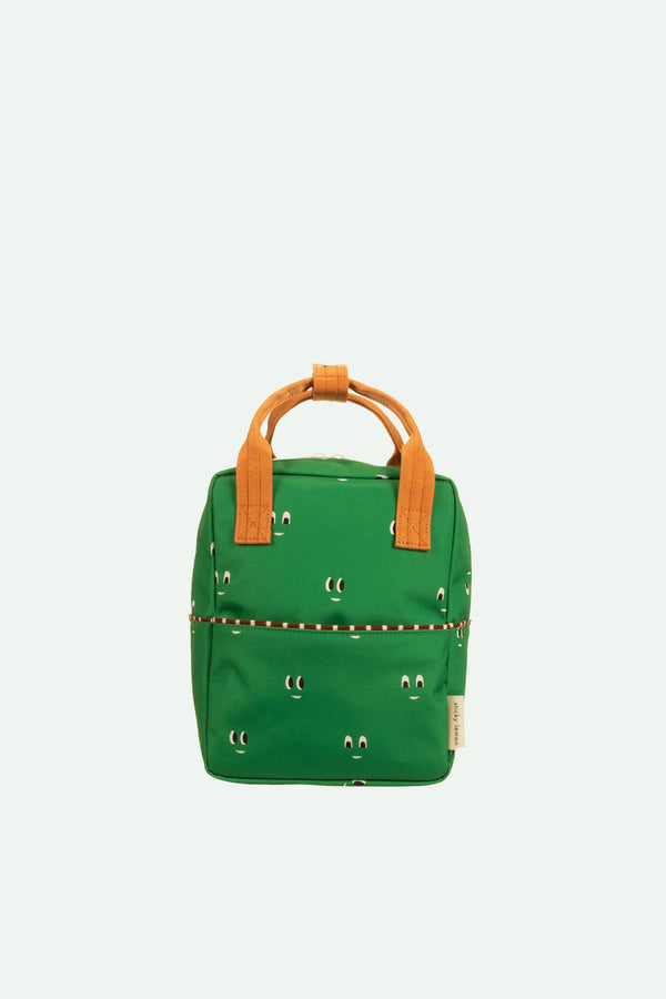 sticky lemon backpack small | better together | special edition | eyes | golf green
